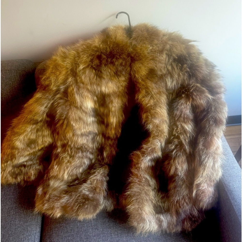 PD Furs 100% Real Fur Coat XL